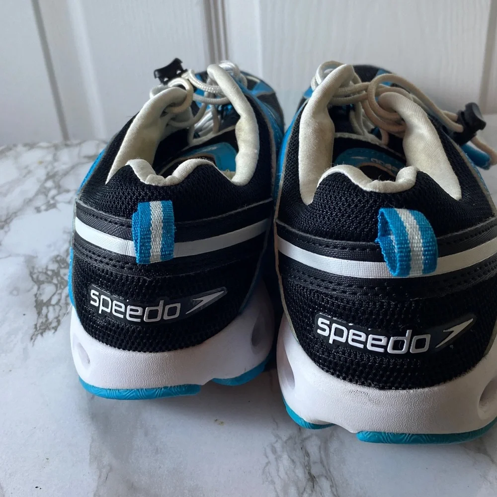 Speedo Aqua Socks Sneakers Women's 8 Hydro Comfort 4.0 Water Shoes Retro Hiking